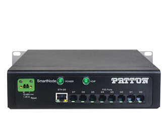 Patton SN4141E/8JS8V/DC - VoIP Gateway 8 FXS Ports